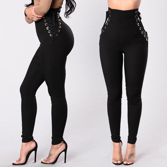 Women Sexy High Waist Pants