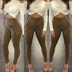 Women Sexy High Waist Pants