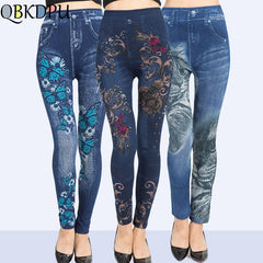 Women push up cotton Pencil Pants