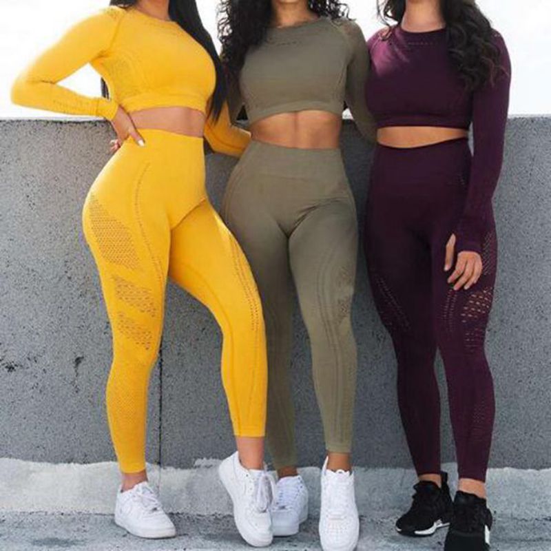Women Seamless Yoga Sets