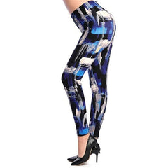 Rose Flower Printed Leggings