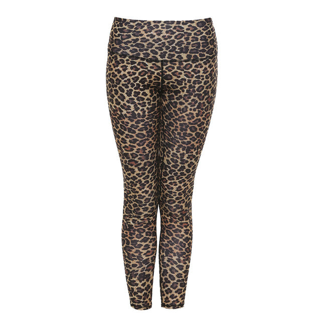 Women Leopard Cheetah Print Leggings