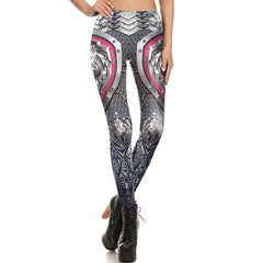 Sexy Girl leggings Rainbow Print