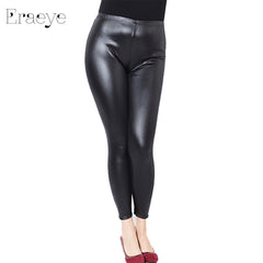 Leather Leggings Large Size
