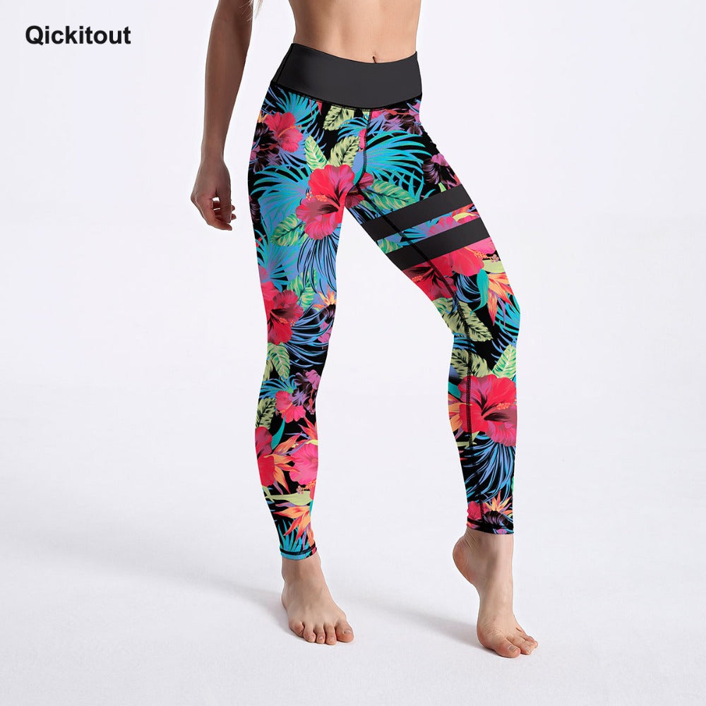 Women's Leggings Jungle Flowers