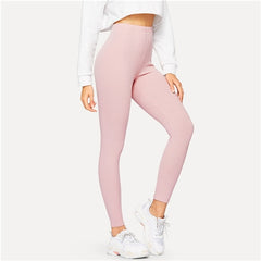 Summer Women Basics Leggings