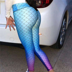 Printed flowers Winter Fashion Legging