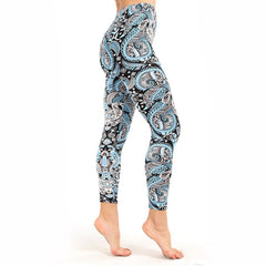 Women's Yoga Print Fitness Leggings