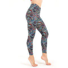 Women's Yoga Print Fitness Leggings