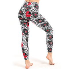 Women's Yoga Print Fitness Leggings