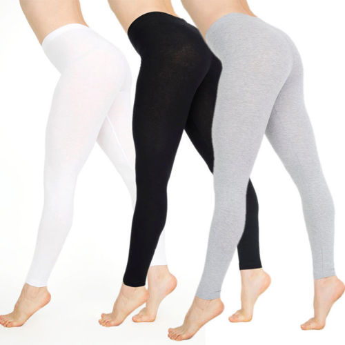 Women Solid Fitness Leggings