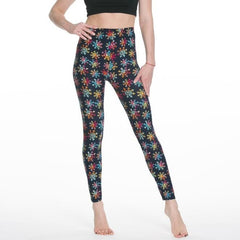 Women's Leggings Slim Digital Printing
