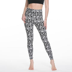 Women's Leggings Slim Digital Printing