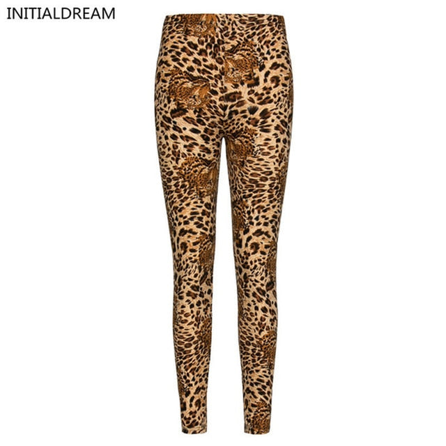 High Waist Leopard Leggings