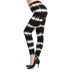 Rose Flower Printed Leggings