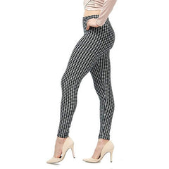 Rose Flower Printed Leggings