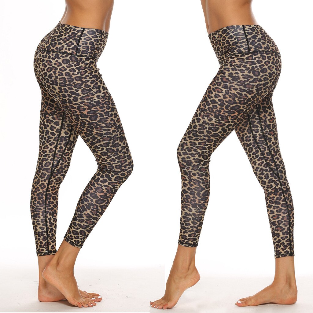 Women Leopard Cheetah Print Leggings