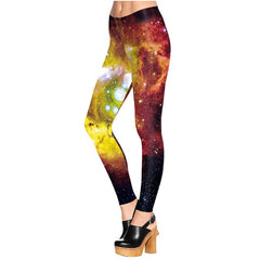 Sexy Girl leggings Rainbow Print