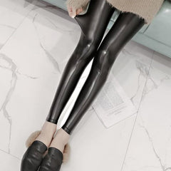 Women Faux Leather Leggings