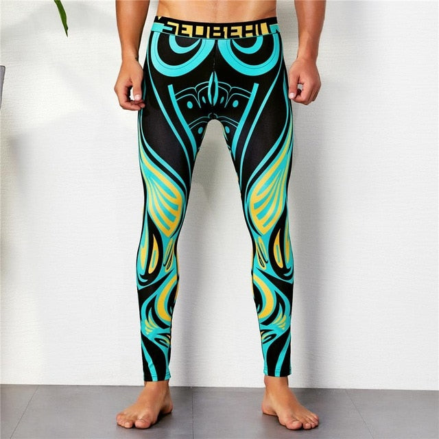 Running Tights Men Sports Leggings