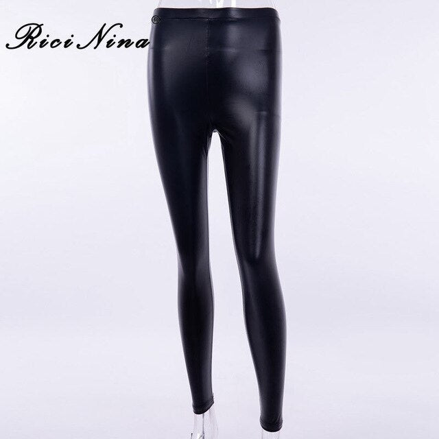 Summer Pu Leather Legging