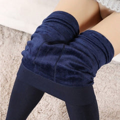 Women Heat Fleece Winter Leggings