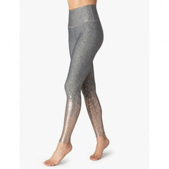 Women Pink High Waist Booty Leggings