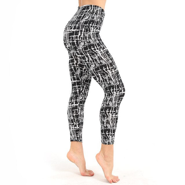 Women's Yoga Print Fitness Leggings