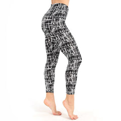 Women's Yoga Print Fitness Leggings
