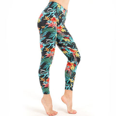 Women's Yoga Print Fitness Leggings