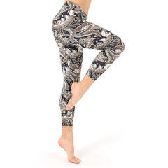 Women's Yoga Print Fitness Leggings