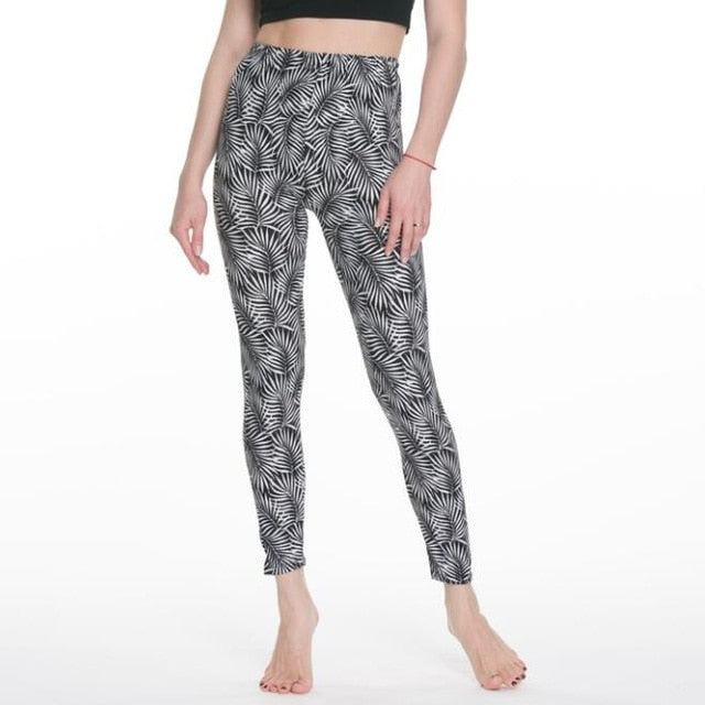 Women's Leggings Slim Digital Printing